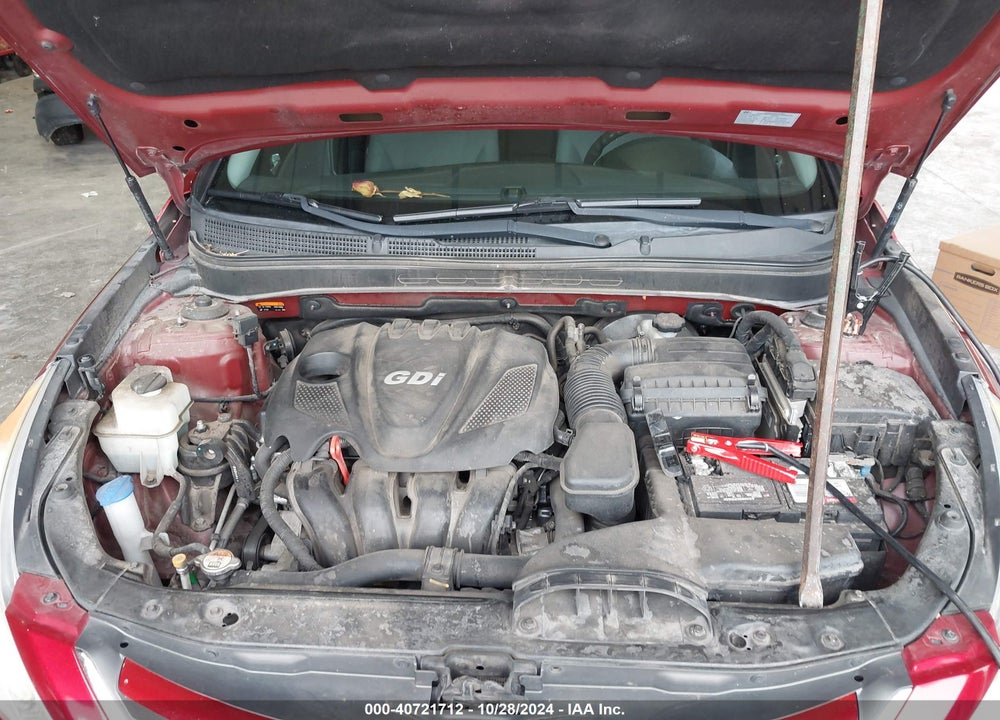 2014 HYUNDAI SONATA GLS VIN: 5NPEB4AC9EH863020