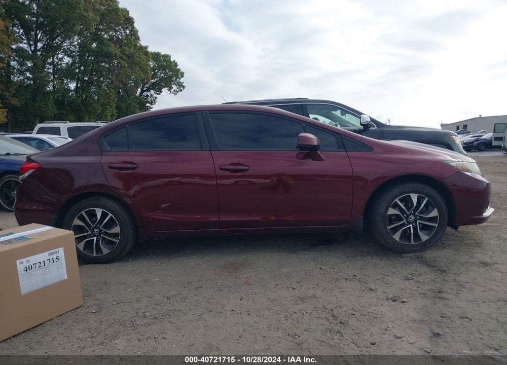2013 HONDA CIVIC EX VIN: 19XFB2F89DE014683
