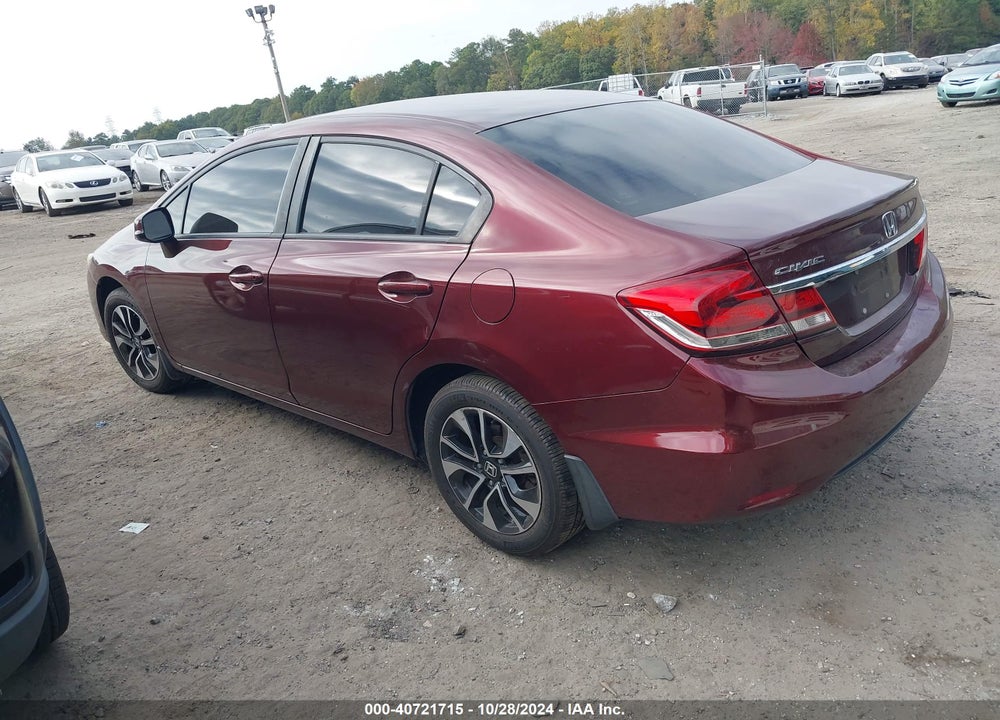 2013 HONDA CIVIC EX VIN: 19XFB2F89DE014683