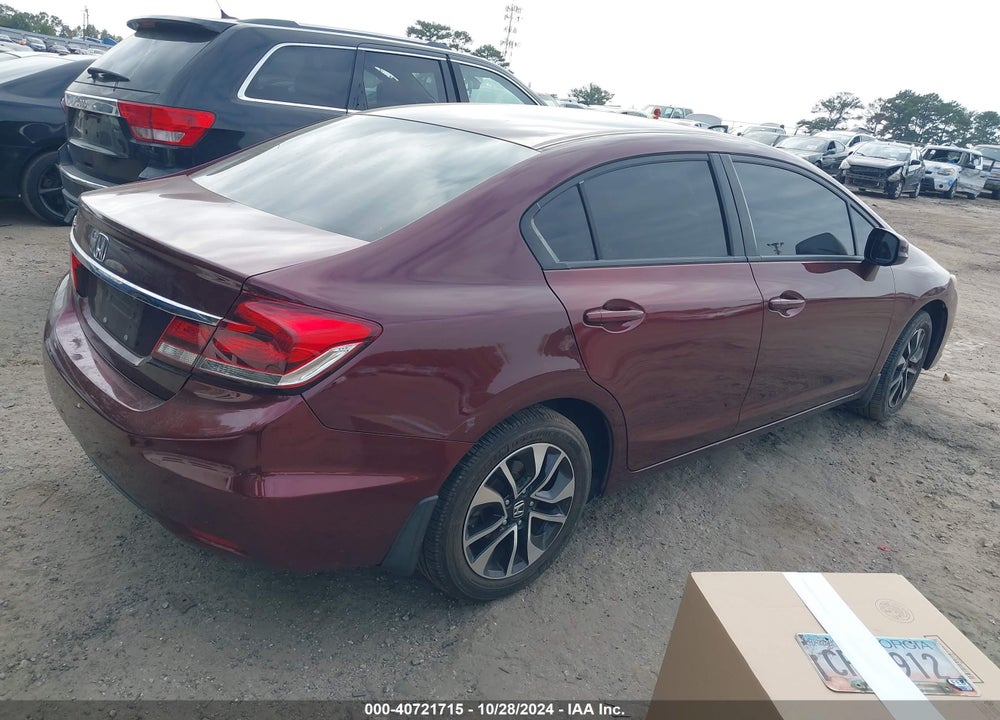 2013 HONDA CIVIC EX VIN: 19XFB2F89DE014683