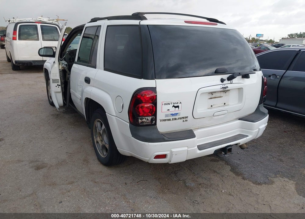2008 CHEVROLET TRAILBLAZER FLEET VIN: 1GNDT13S982154273