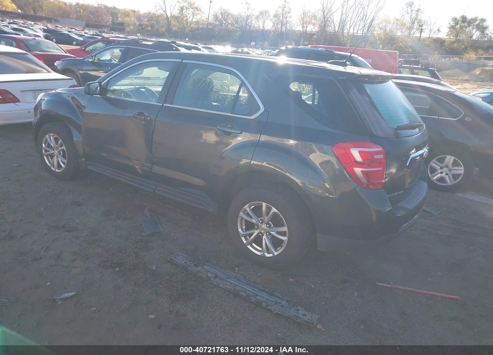 2017 CHEVROLET EQUINOX LS VIN: 2GNFLEEK6H6220567