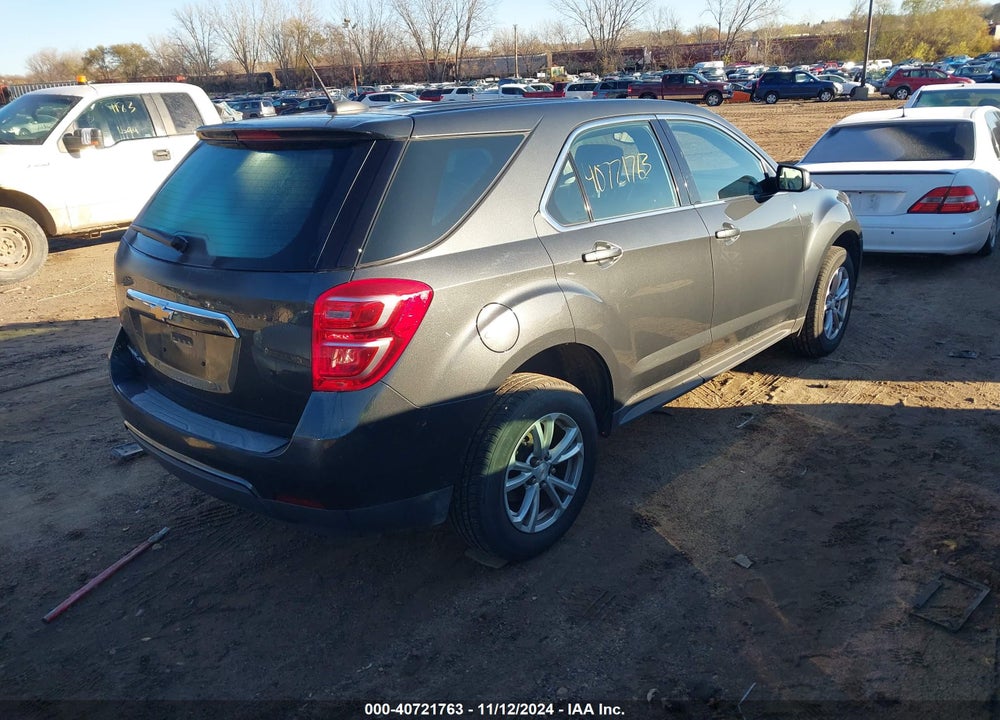 2017 CHEVROLET EQUINOX LS VIN: 2GNFLEEK6H6220567