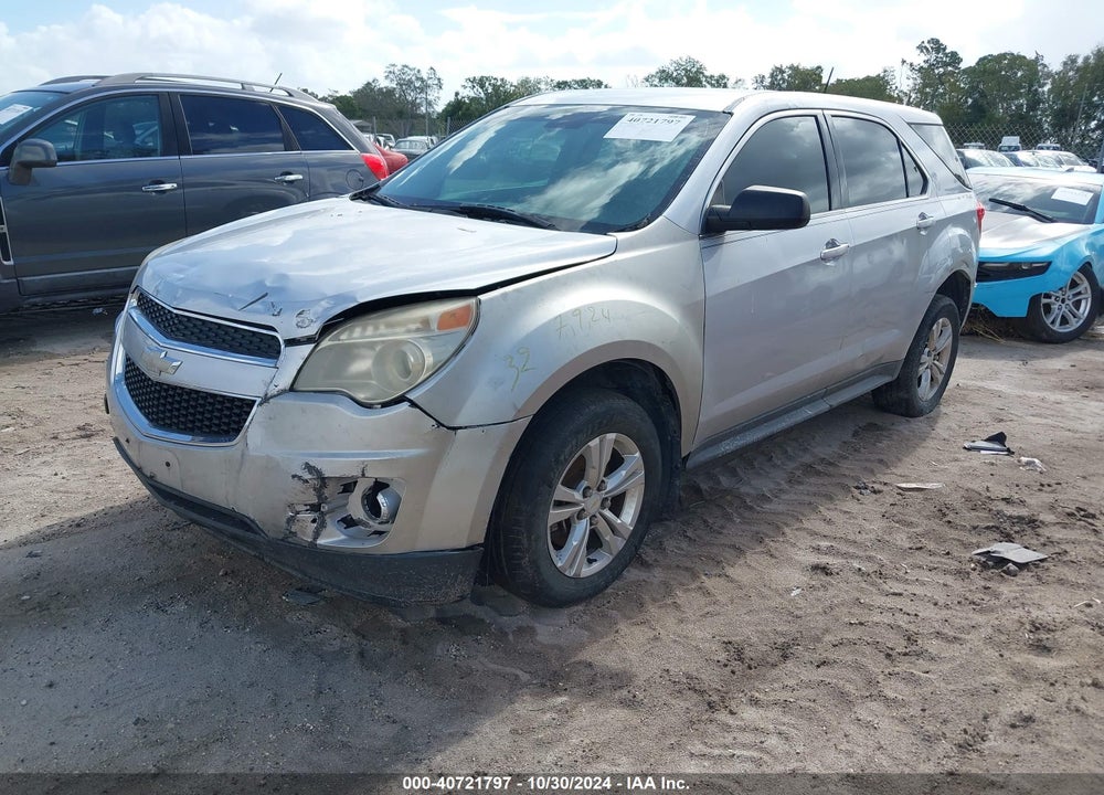 2013 CHEVROLET EQUINOX LS VIN: 2GNALBEK3D6408739