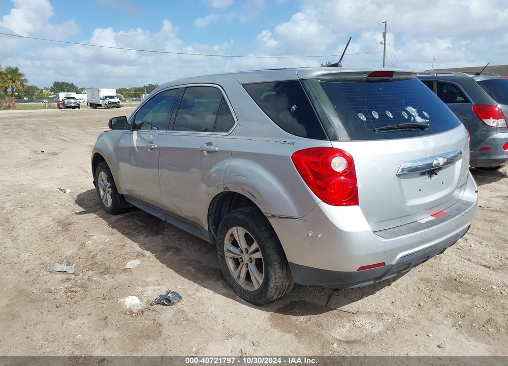 2013 CHEVROLET EQUINOX LS VIN: 2GNALBEK3D6408739