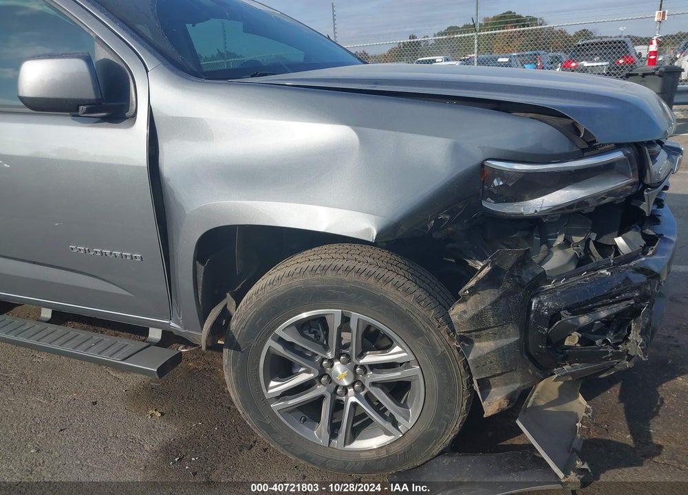 2022 CHEVROLET COLORADO 4WD SHORT BOX WT VIN: 1GCGTBEN7N1182111