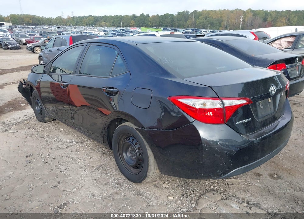 2016 TOYOTA COROLLA L VIN: 2T1BURHE3GC738053