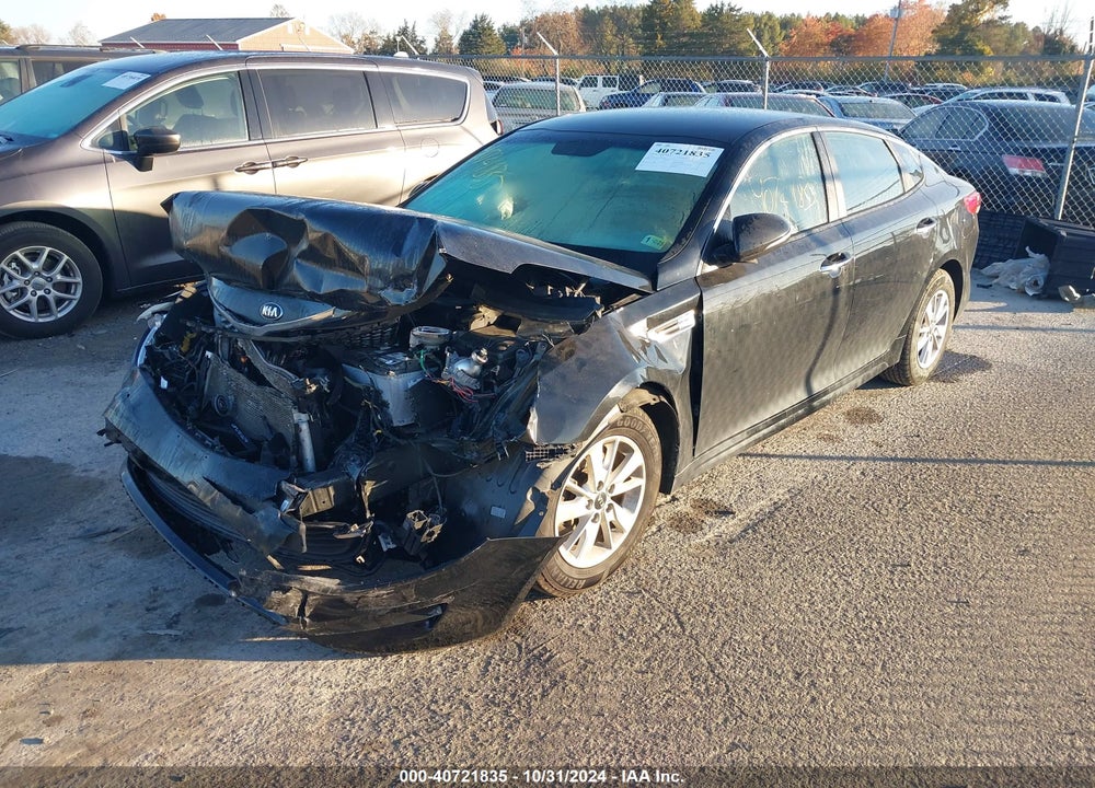 2016 KIA OPTIMA VIN: 5XXGT4L31GG109644