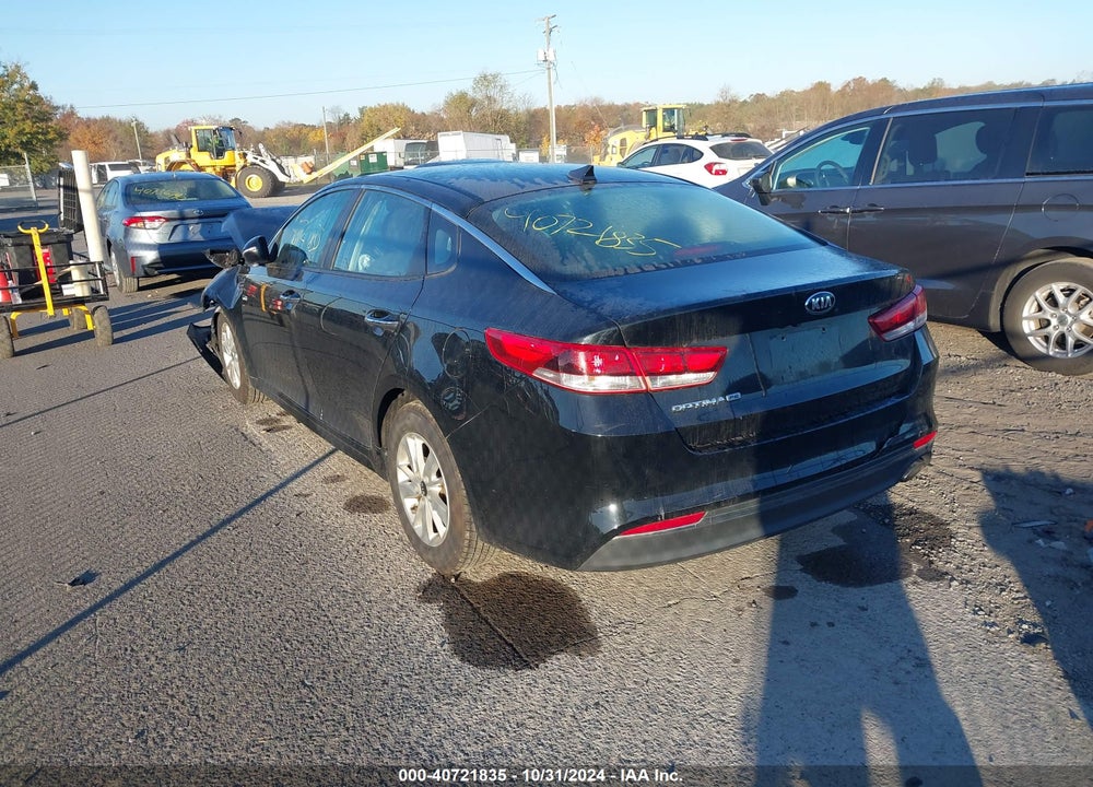 2016 KIA OPTIMA VIN: 5XXGT4L31GG109644