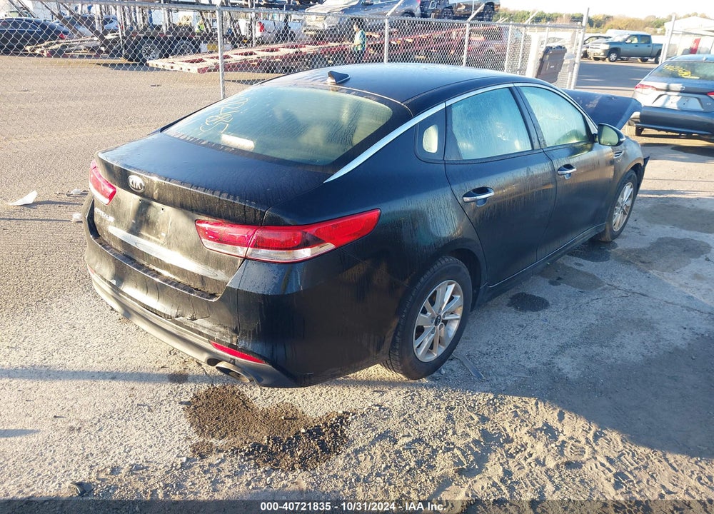 2016 KIA OPTIMA VIN: 5XXGT4L31GG109644