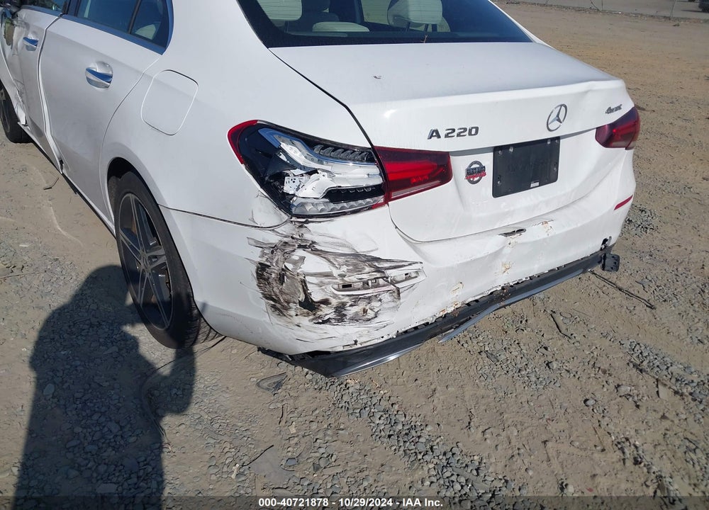 2019 MERCEDES-BENZ A 220 4MATIC VIN: WDD3G4FB1KW012754