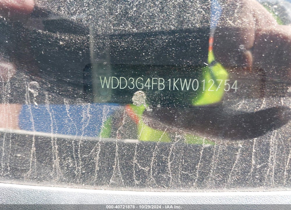 2019 MERCEDES-BENZ A 220 4MATIC VIN: WDD3G4FB1KW012754
