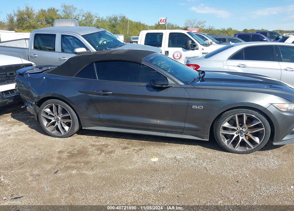 2016 FORD MUSTANG GT PREMIUM VIN: 1FATP8FF4G5310187