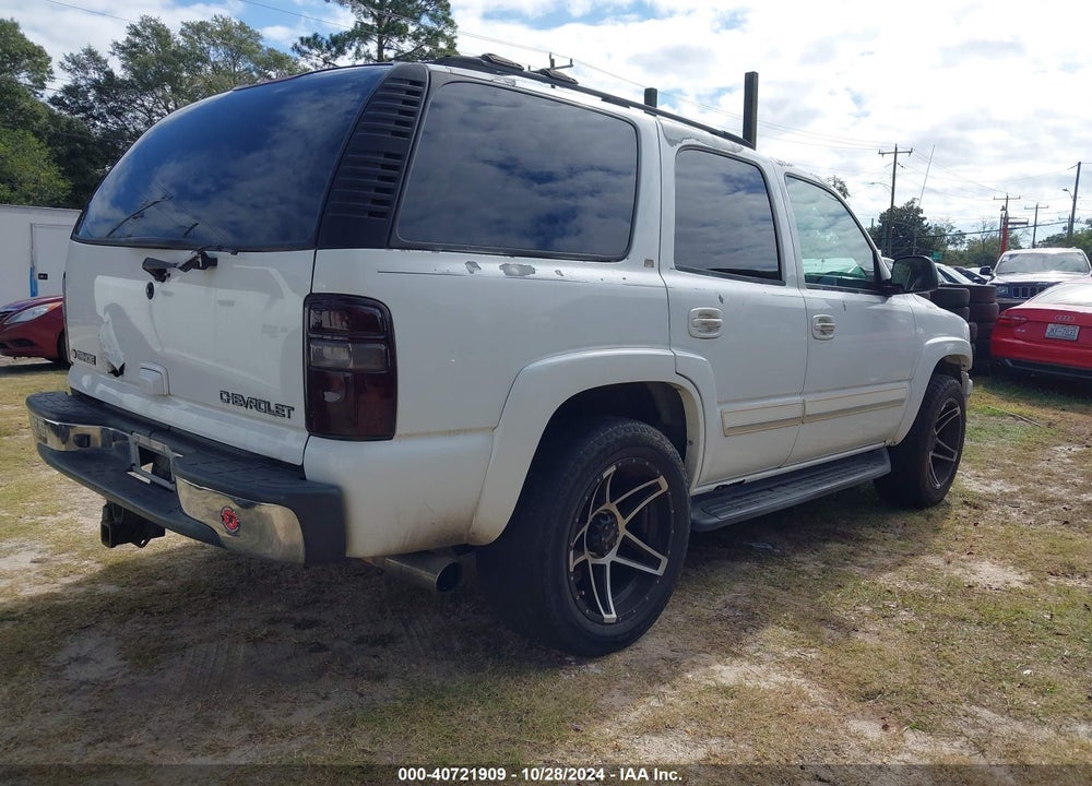 2005 CHEVROLET TAHOE LT VIN: 1GNEC13T95J216673