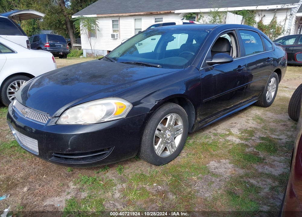 2012 CHEVROLET IMPALA LT VIN: 2G1WB5E33C1118341