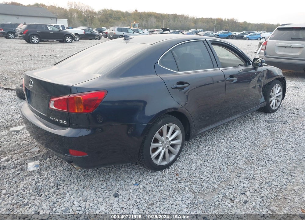2009 LEXUS IS 250 VIN: JTHCK262995034724