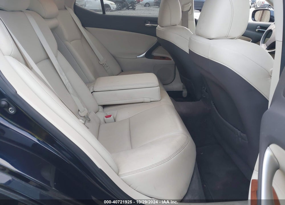 2009 LEXUS IS 250 VIN: JTHCK262995034724