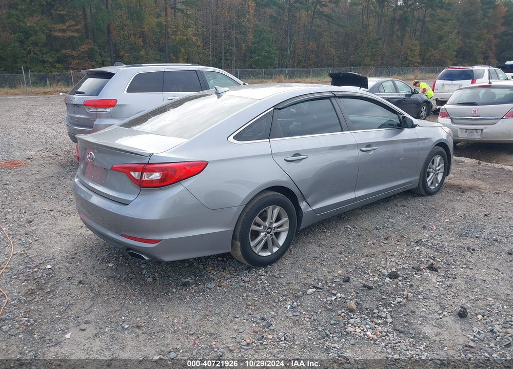 2016 HYUNDAI SONATA SE VIN: 5NPE24AFXGH334611