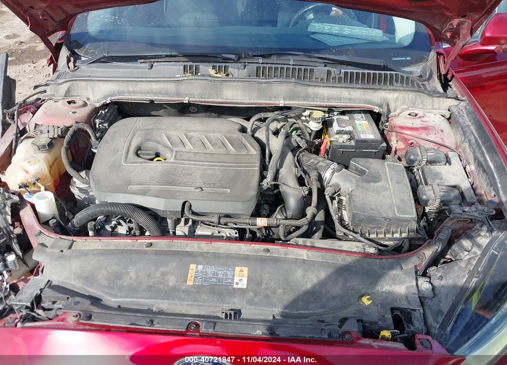 2014 FORD FUSION SE VIN: 1FA6P0HDXE5394555