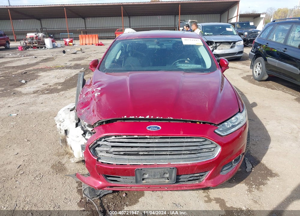 2014 FORD FUSION SE VIN: 1FA6P0HDXE5394555