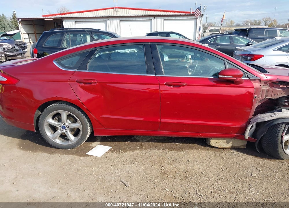2014 FORD FUSION SE VIN: 1FA6P0HDXE5394555
