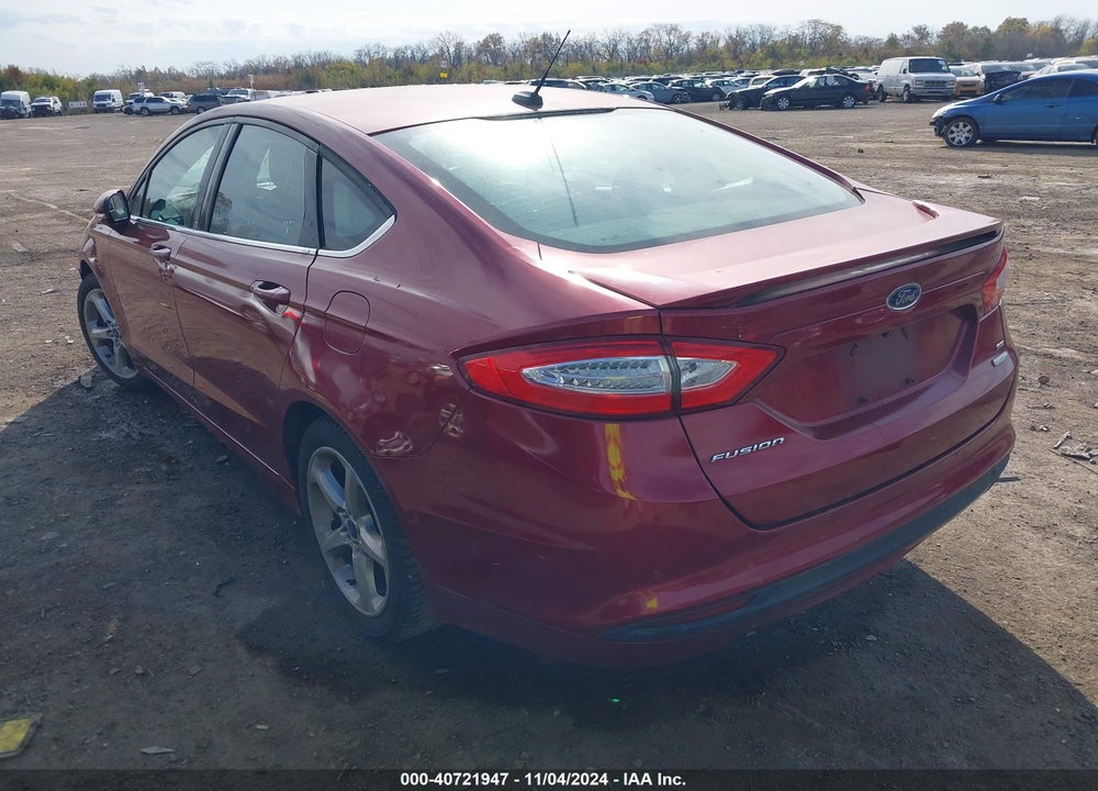 2014 FORD FUSION SE VIN: 1FA6P0HDXE5394555