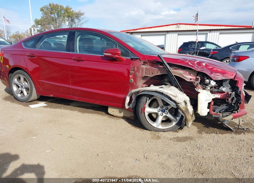 2014 FORD FUSION SE VIN: 1FA6P0HDXE5394555