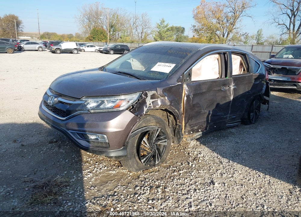 2016 HONDA CR-V EX-L VIN: 2HKRM4H76GH665874