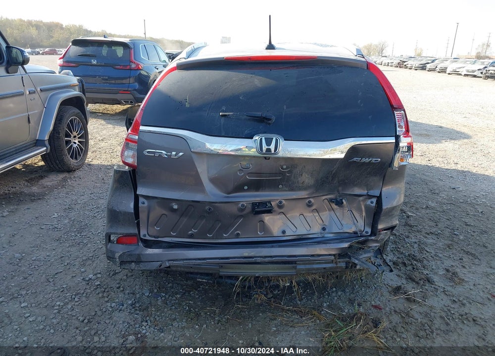 2016 HONDA CR-V EX-L VIN: 2HKRM4H76GH665874