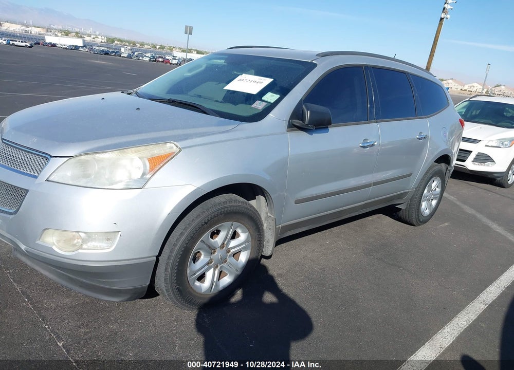 2012 CHEVROLET TRAVERSE LS VIN: 1GNKREEDXCJ170315