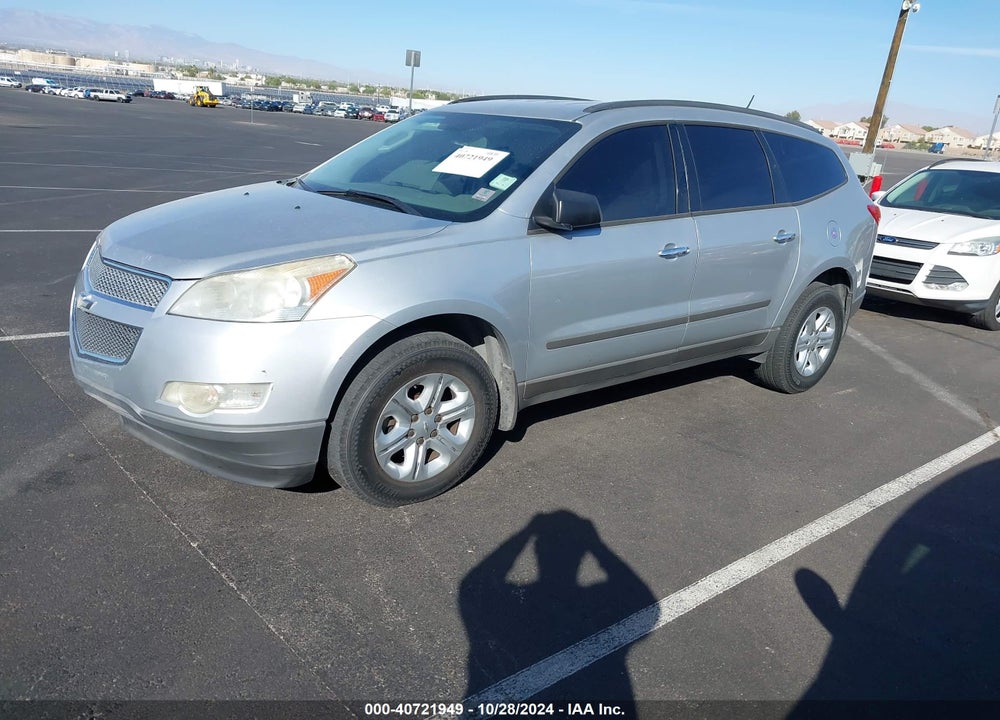 2012 CHEVROLET TRAVERSE LS VIN: 1GNKREEDXCJ170315