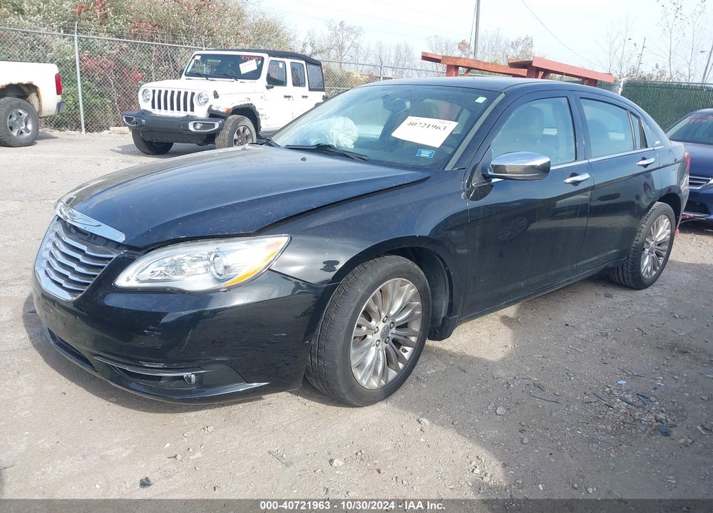 2012 CHRYSLER 200 LIMITED VIN: 1C3CCBCG8CN258500