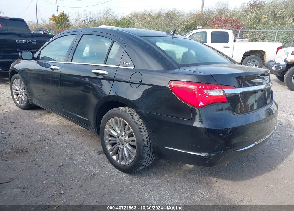 2012 CHRYSLER 200 LIMITED VIN: 1C3CCBCG8CN258500