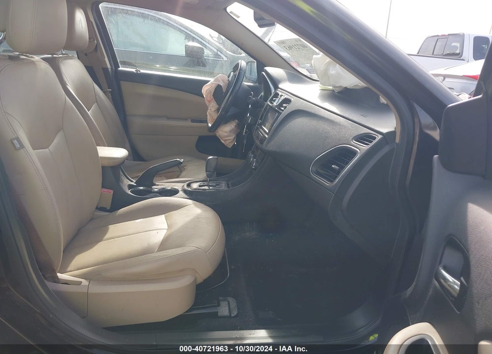 2012 CHRYSLER 200 LIMITED VIN: 1C3CCBCG8CN258500