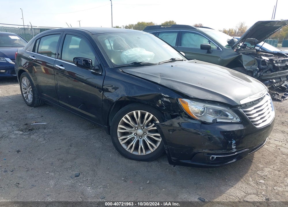 2012 CHRYSLER 200 LIMITED VIN: 1C3CCBCG8CN258500