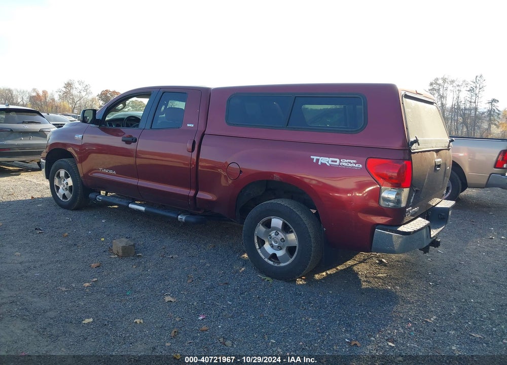 2007 TOYOTA TUNDRA SR5 5.7L V8 VIN: 5TFBV54167X022323