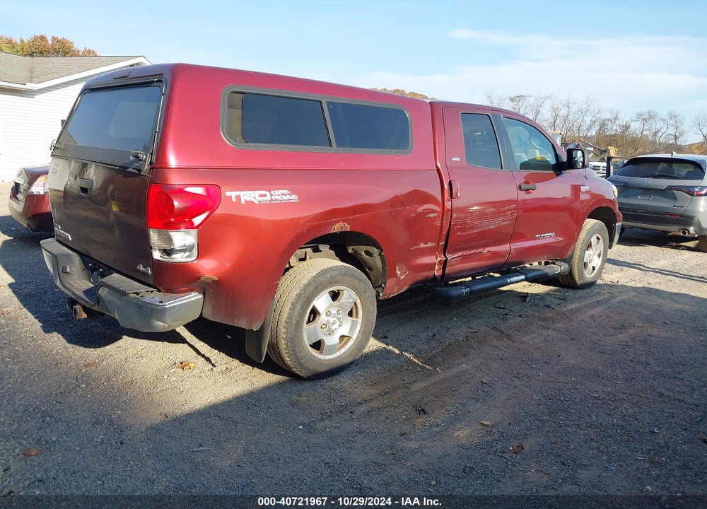 2007 TOYOTA TUNDRA SR5 5.7L V8 VIN: 5TFBV54167X022323