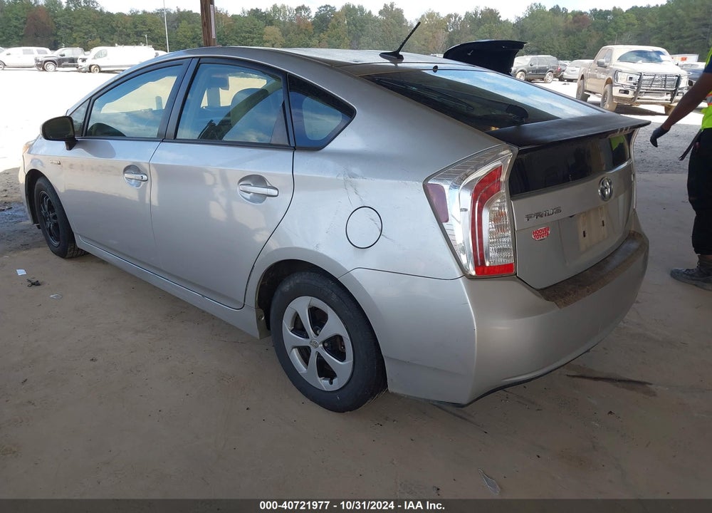 2014 TOYOTA PRIUS VIN: JTDKN3DU6E1796554