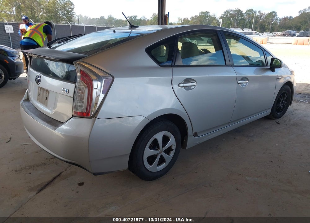 2014 TOYOTA PRIUS VIN: JTDKN3DU6E1796554