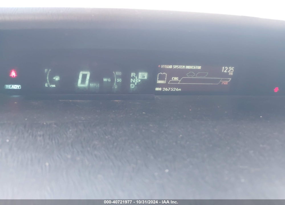 2014 TOYOTA PRIUS VIN: JTDKN3DU6E1796554