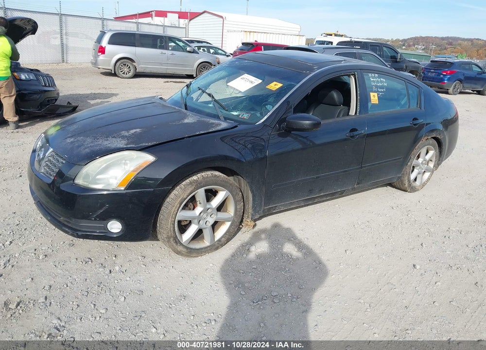 2005 NISSAN MAXIMA 3.5 SE VIN: 1N4BA41E75C871206