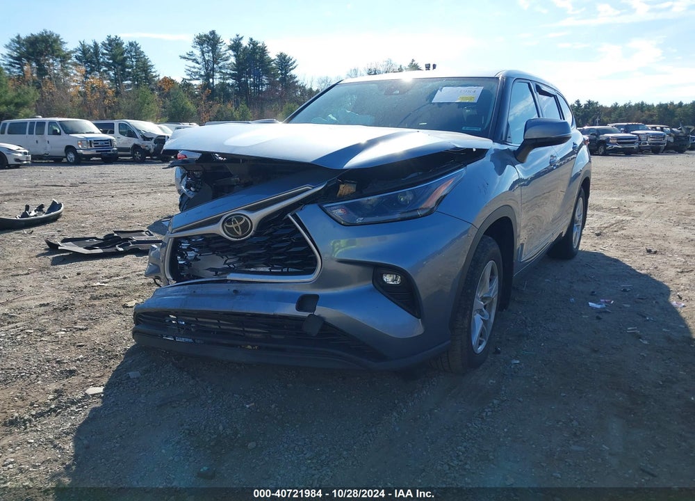 2021 TOYOTA HIGHLANDER LE VIN: 5TDBZRBH5MS058114