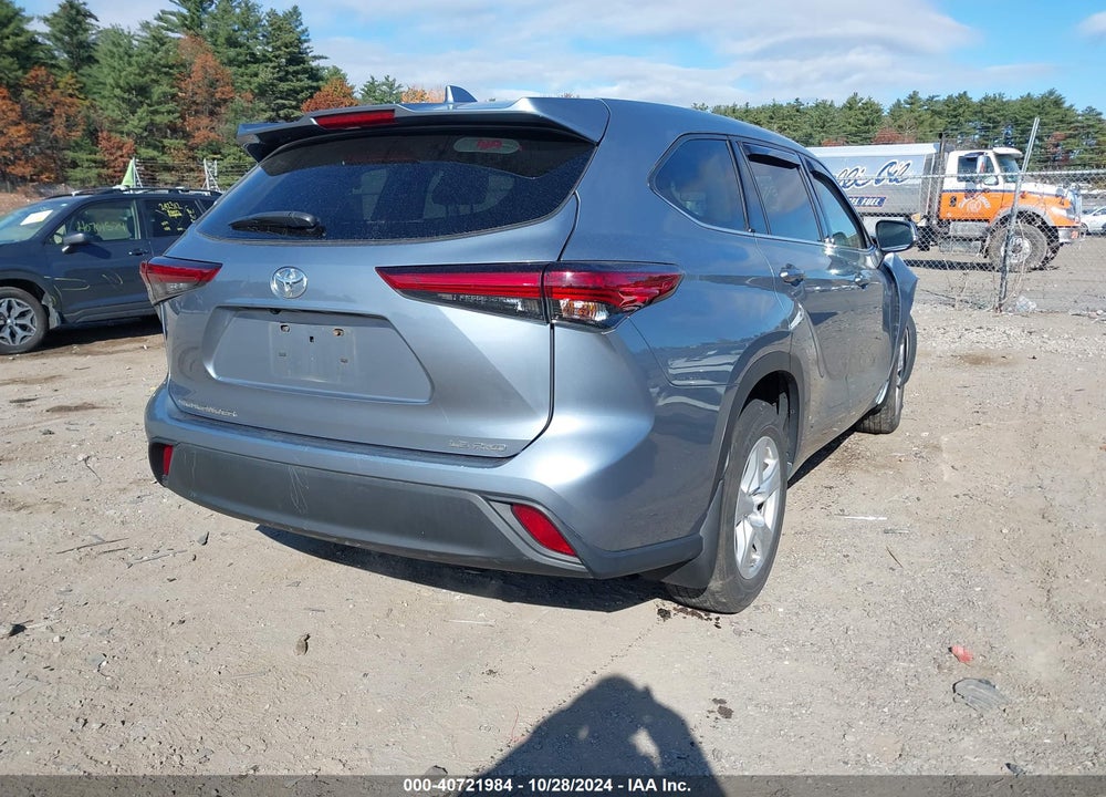 2021 TOYOTA HIGHLANDER LE VIN: 5TDBZRBH5MS058114