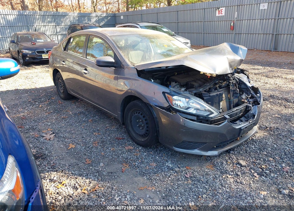 2019 NISSAN SENTRA S VIN: 3N1AB7AP2KY260656