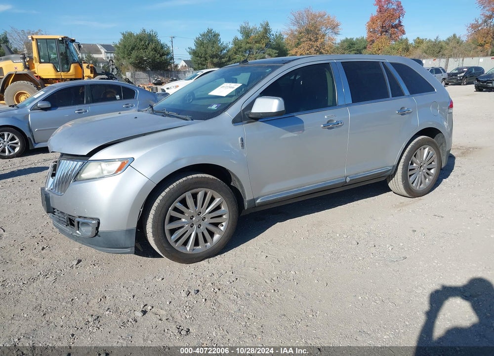 2011 LINCOLN MKX VIN: 2LMDJ6JK8BBJ03797