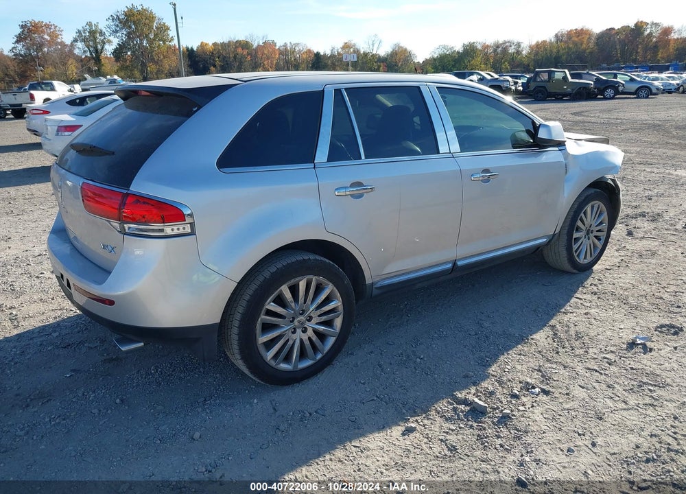 2011 LINCOLN MKX VIN: 2LMDJ6JK8BBJ03797