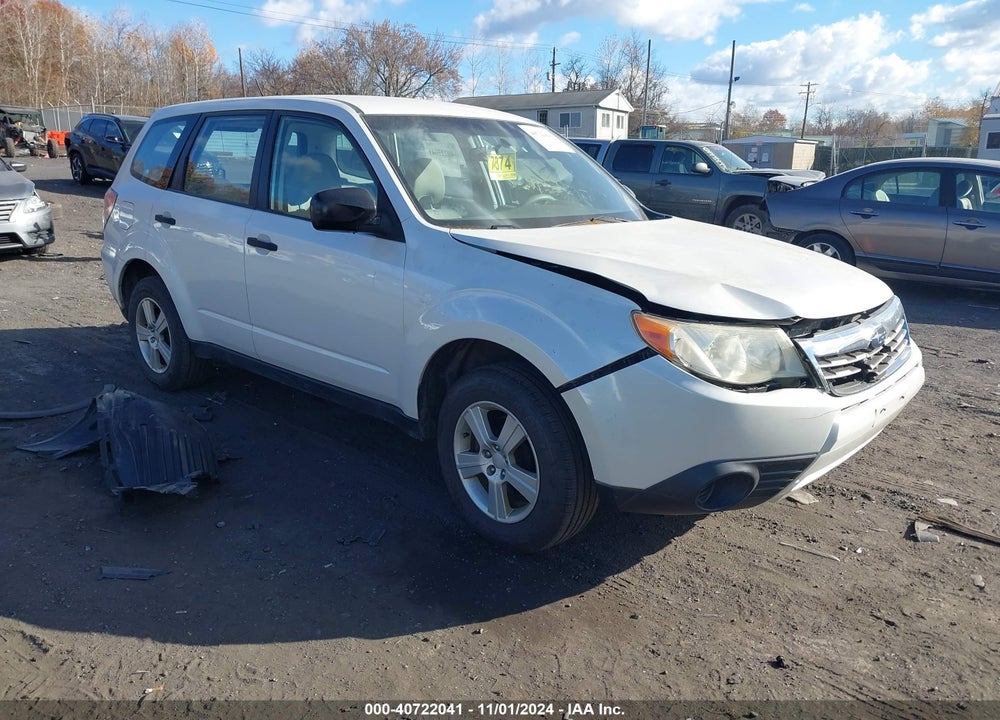 2010 SUBARU FORESTER 2.5X VIN: JF2SH6AC6AG741552