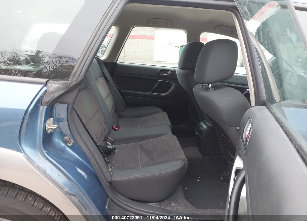 2008 SUBARU OUTBACK 2.5I/2.5I L.L. BEAN EDITION VIN: 4S4BP61C087325973