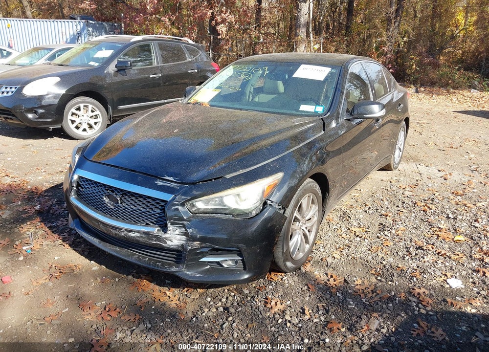 2014 INFINITI Q50 PREMIUM VIN: JN1BV7AR9EM681682