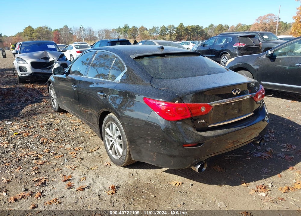 2014 INFINITI Q50 PREMIUM VIN: JN1BV7AR9EM681682
